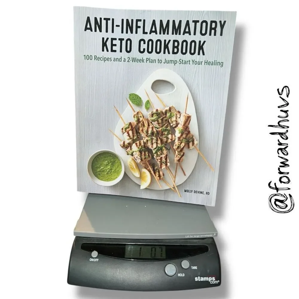 Anti-Inflammatory Keto Cookbook by Molly Devine – Paperback, 2020